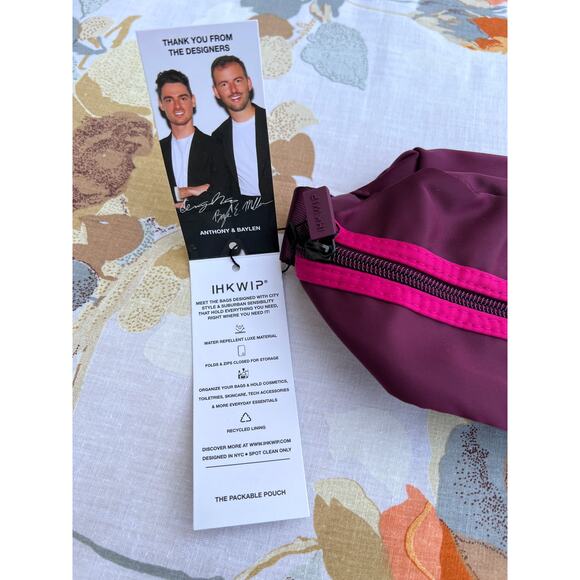 The Packable Pouch Purple: NWT - Picture 2 of 7